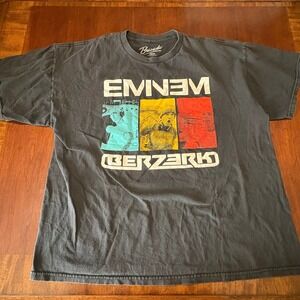 Eminem "Berzerk" Graphic Tee — Bravado Tag — Size XL — Rap Tee